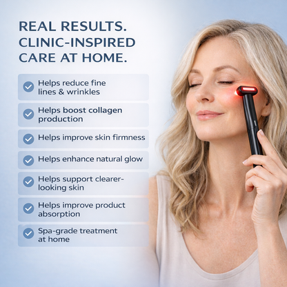 4-in-1 Red Light Therapy Skincare Wand