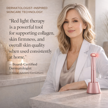 4-in-1 Red Light Therapy Skincare Wand